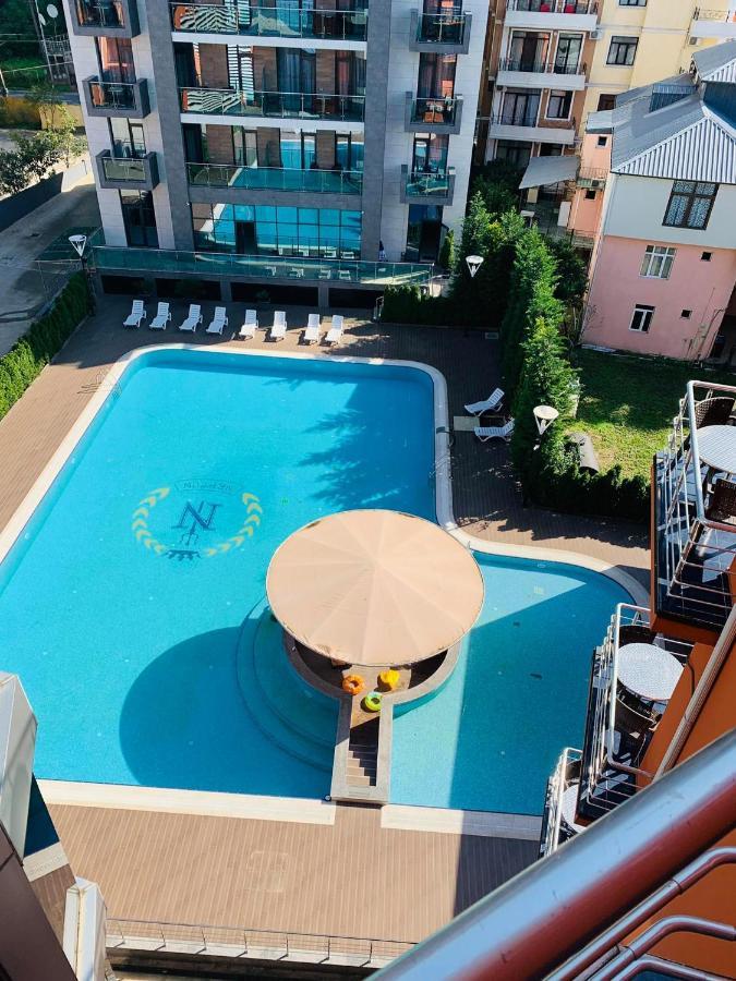 Hotel Neptun Kvariati Bagian luar foto